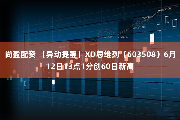 尚盈配资 【异动提醒】XD思维列（603508）6月12日13点1分创60日新高
